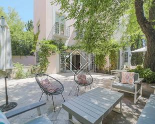 Terrace of House or chalet for sale in  Madrid Capital  with Air Conditioner