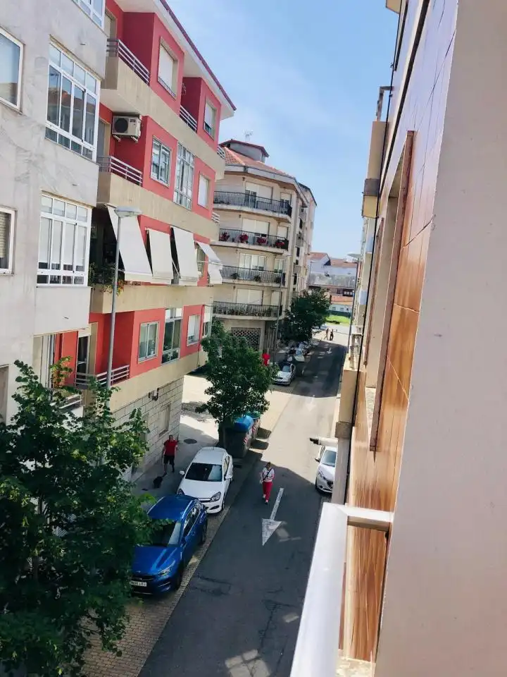 Exterior view of Flat for sale in Ourense Capital   with Heating, Parquet flooring and Storage room