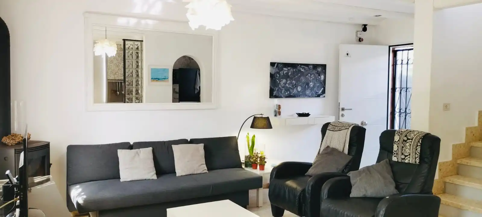 Living room of Detached homes for sale in Dénia  with Air Conditioner, Heating and Private garden