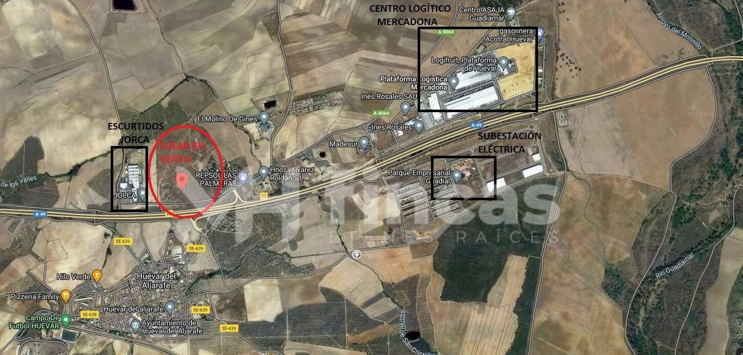 Industrial land for sale in Huévar del Aljarafe