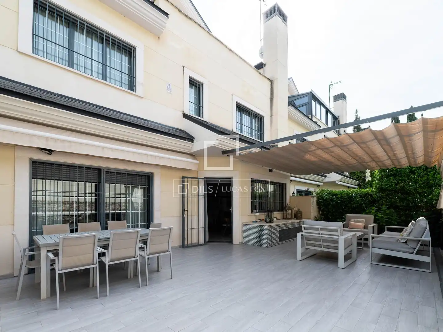 Terraza de Casa o chalet en venta en Madrid con Aire acondicionado, Calefacción y Jardín privado