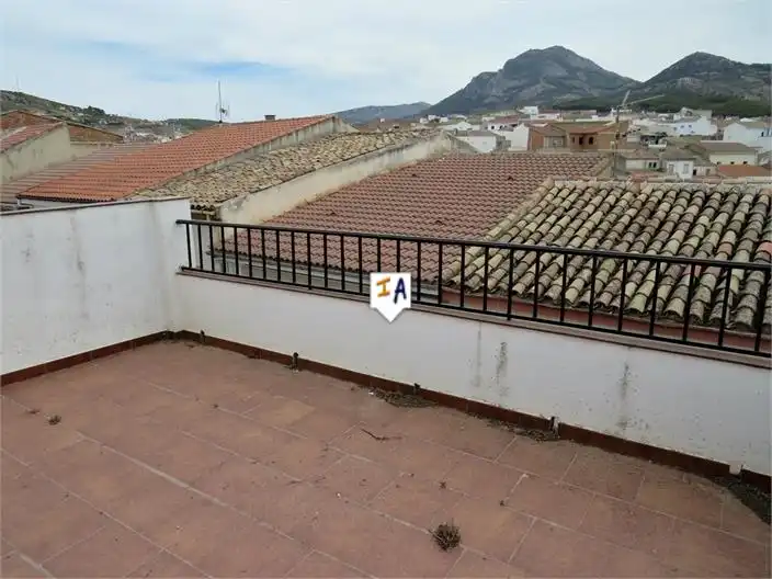 Terrassa de Casa adosada en venda en Alcaudete amb Terrassa