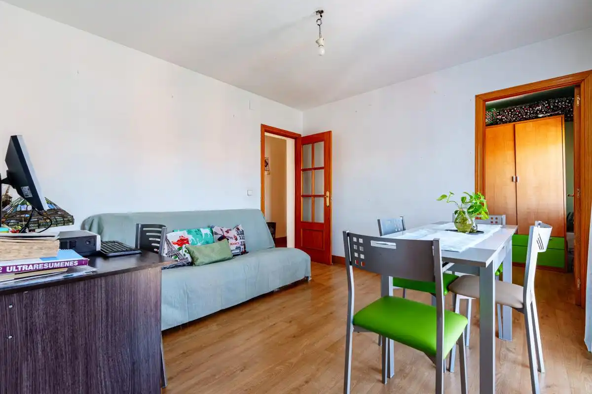 Sala de estar de Piso en venta en Madrid con Calefacción, Terraza y Balcón