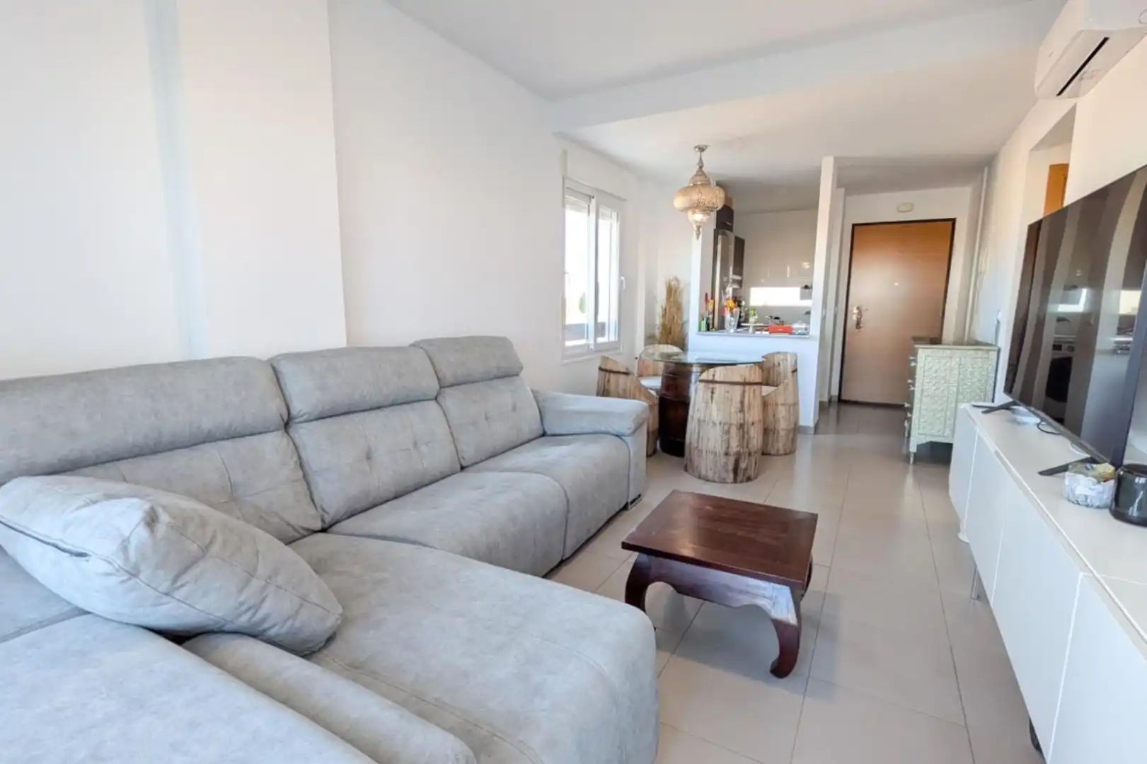 Living room of Ground floor for sale in Torre-Pacheco  with Air Conditioner, Heating and Private garden