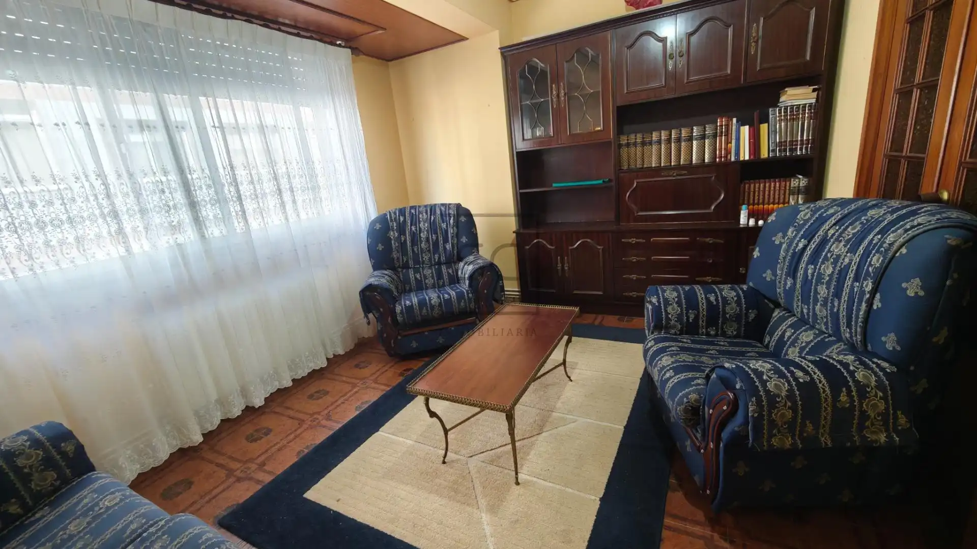 Living room of Flat for sale in Ferrol  with Heating, Storage room and Furnished