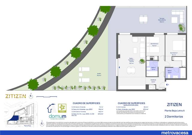 Piso en Venta en José Ortega y Gasset, Cruz del Humilladero, , Mála en Distrito Zeta - Recinto Ferial Cortijo de Torres