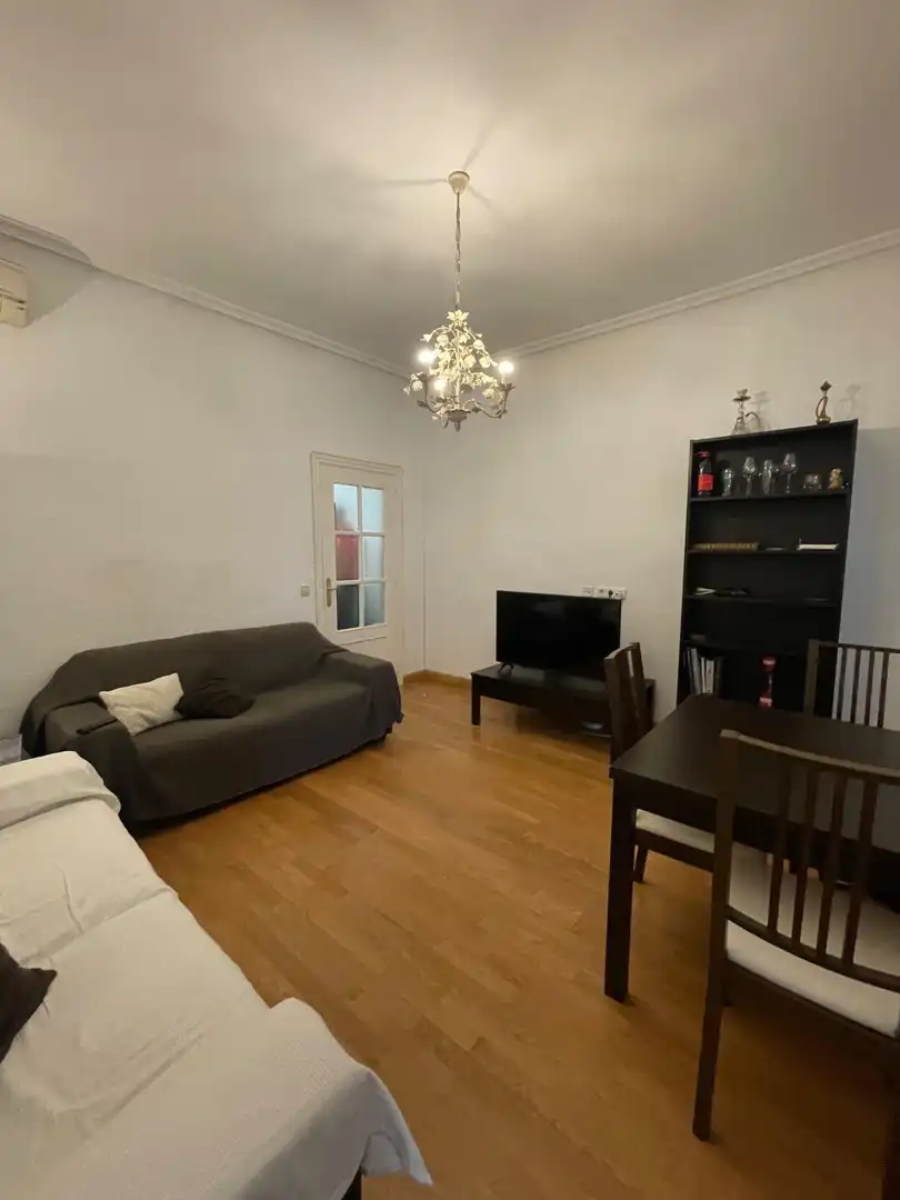 Living room of Flat for rent in Madrid  with Heating
