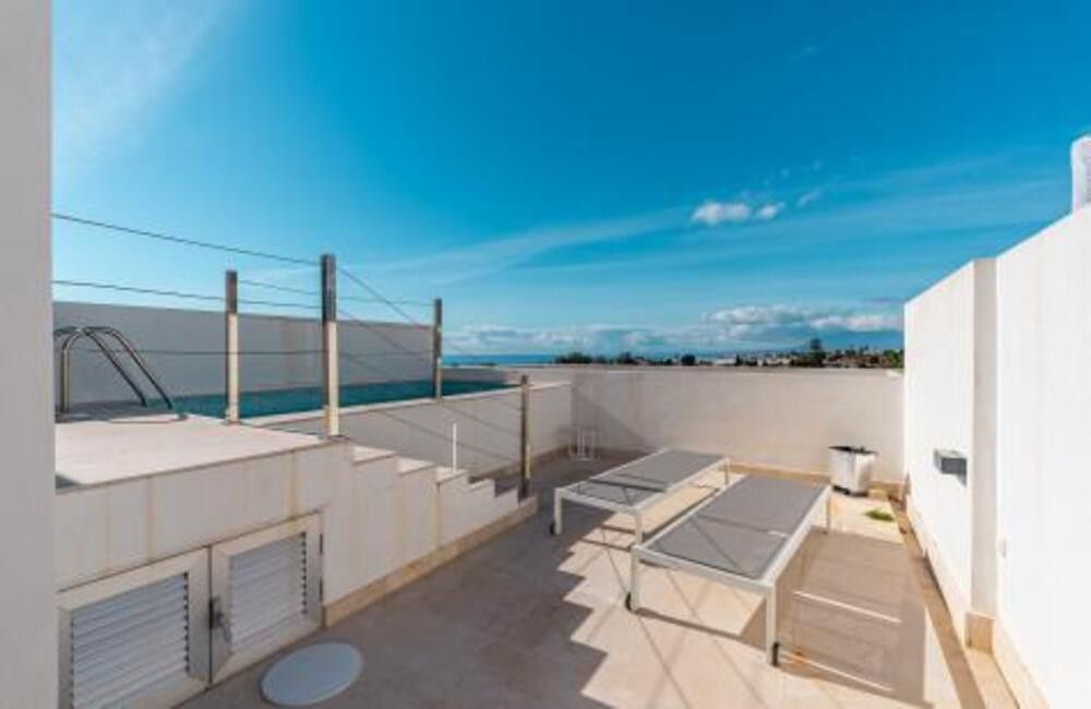 Terrace of Single-family semi-detached to rent in Marbella  with Air Conditioner, Private garden and Terrace