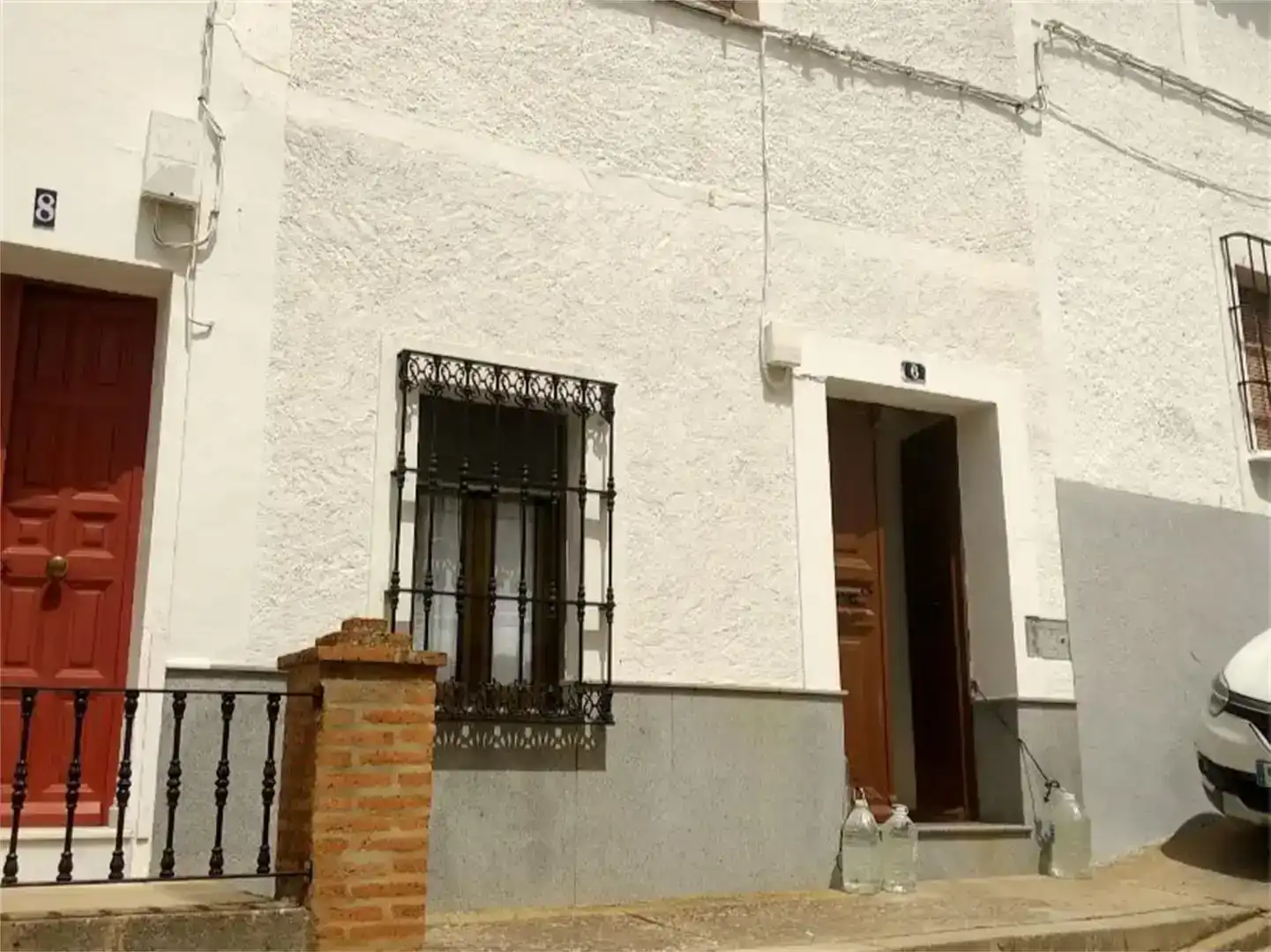 Vista exterior de Casa adosada en venta en Feria con Trastero, Lavadora y Microondas