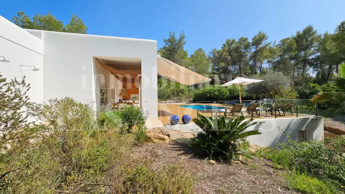 Jardí de Finca rústica en venda en Santa Eulària des Riu amb Aire condicionat, Calefacció i Parquet