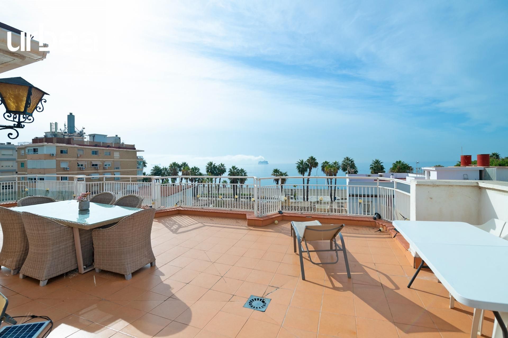 Terrace of Attic for sale in Málaga Capital  with Heating, Terrace and Balcony