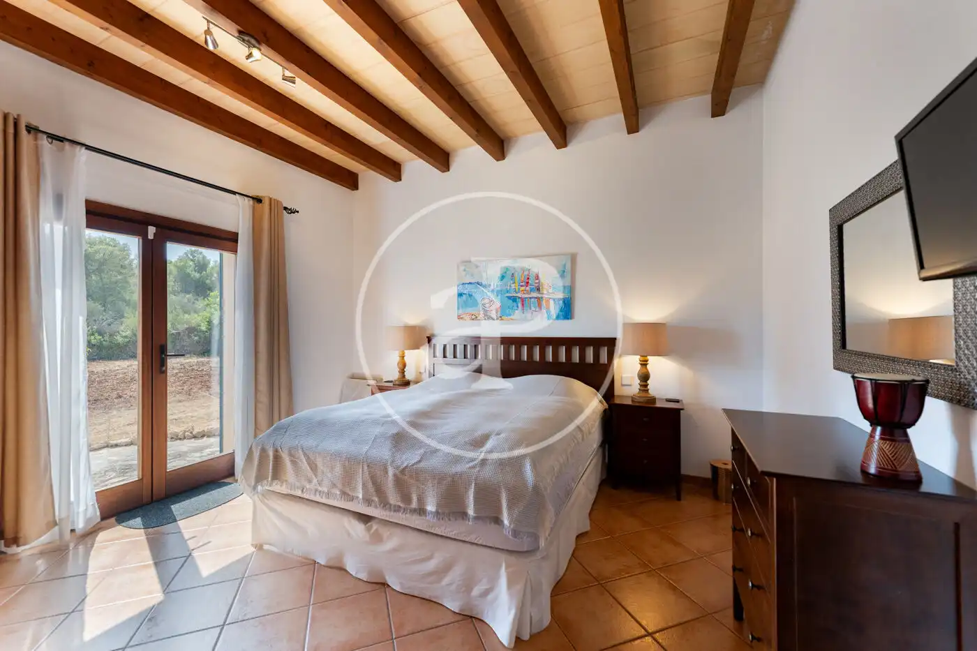 Bedroom of Houses for sale in Algaida  with Air Conditioner, Heating and Private garden