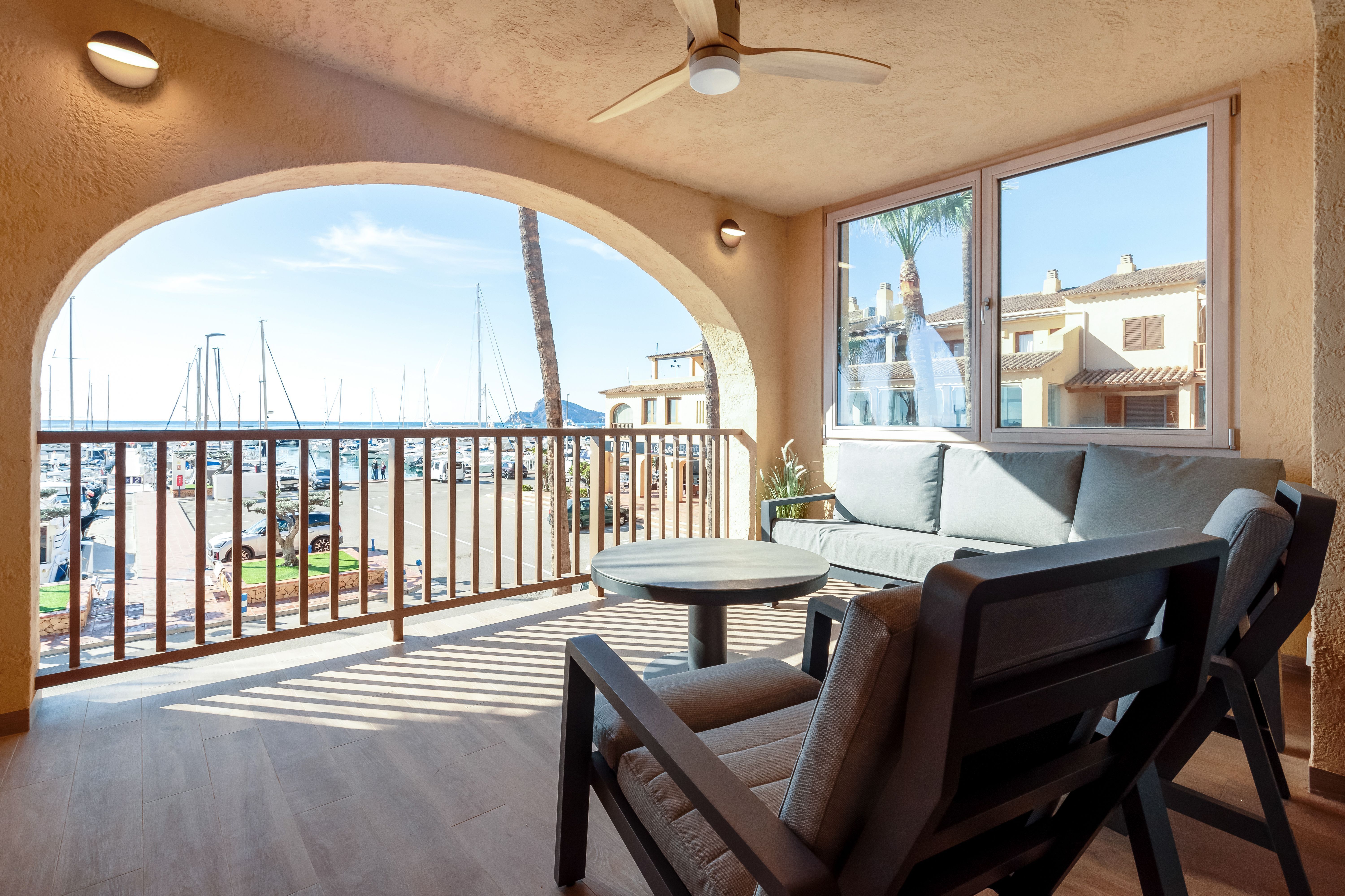 Terrace of Flat to rent in Altea  with Air Conditioner, Heating and Private garden