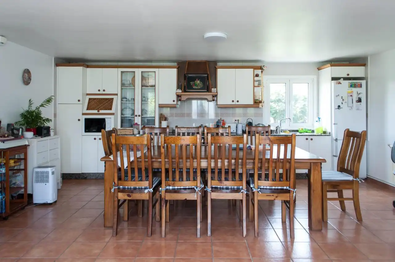Cocina de Casa o chalet en venta en Narón con Calefacción y Jardín privado