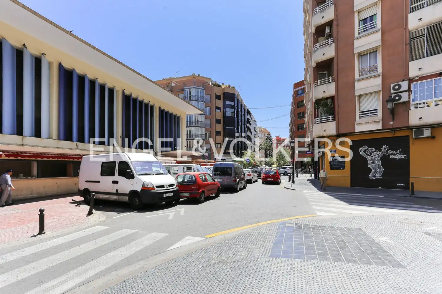 Vista exterior de Piso en venta en Valencia con Aire acondicionado, Calefacción y Parquet