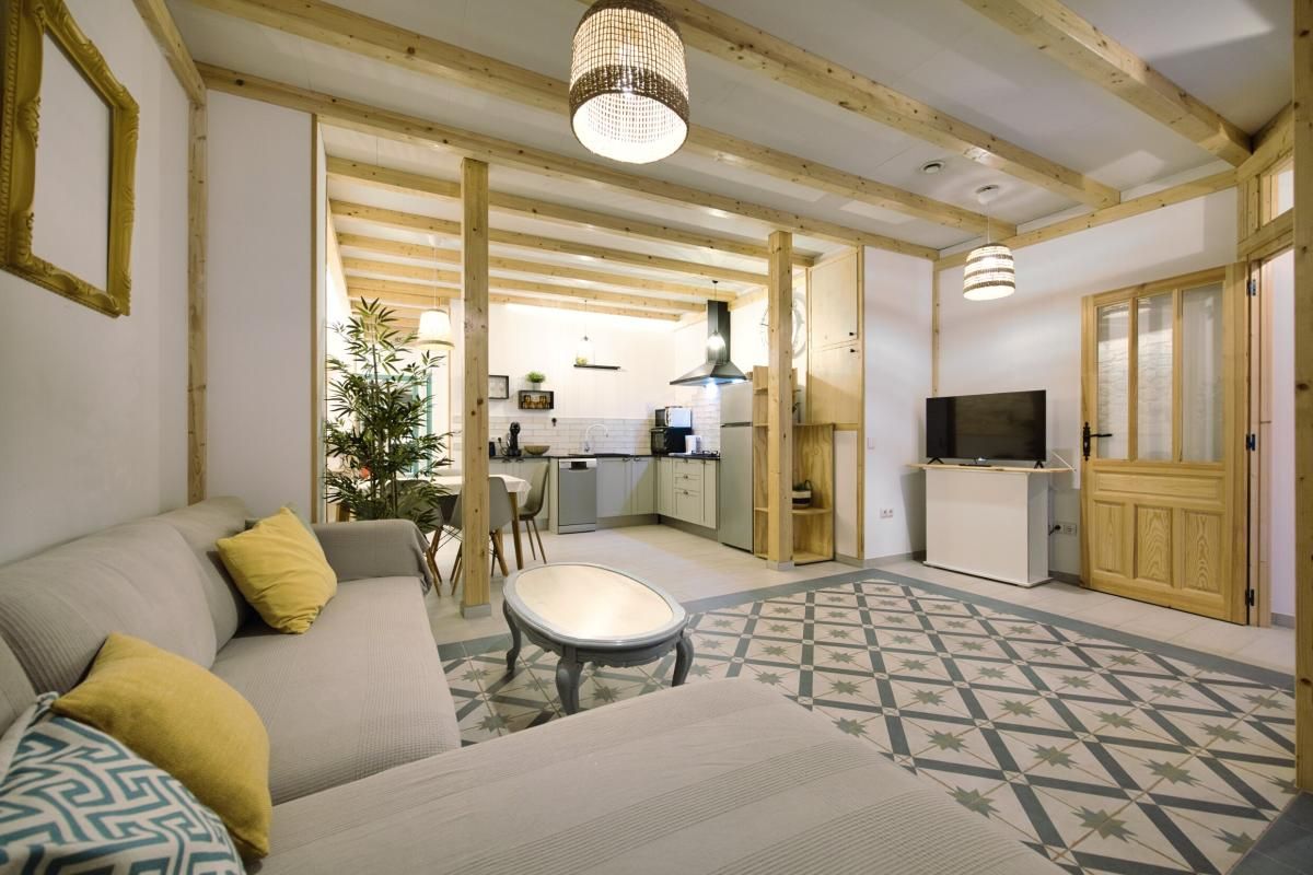 Living room of Planta baja for sale in Alicante / Alacant  with Air Conditioner, Heating and Terrace