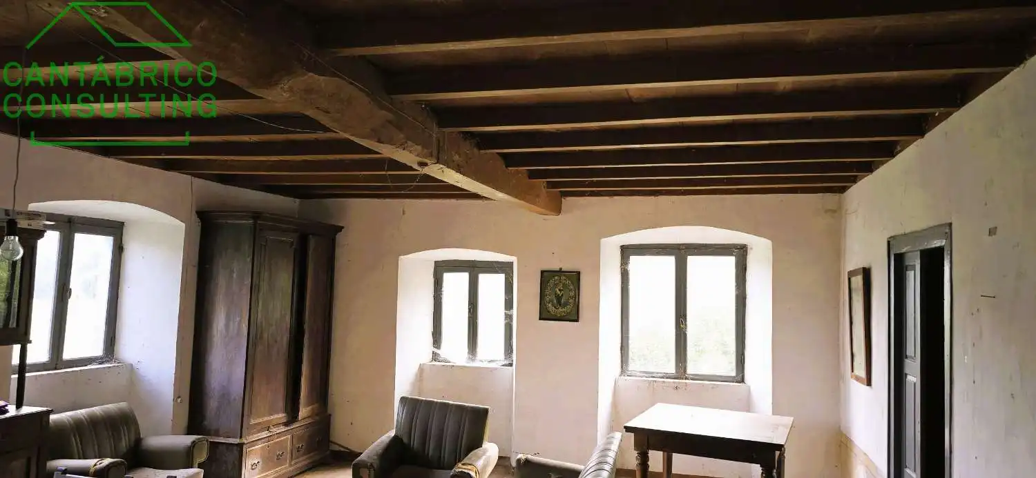 Sala de estar de Casa o chalet en venta en Coaña