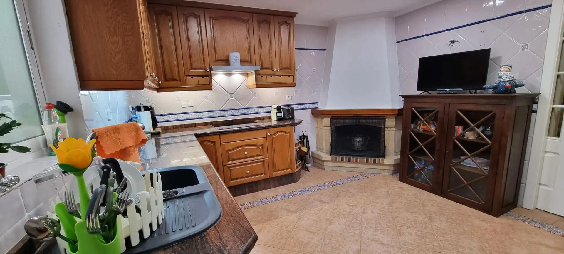 Küche von Maisonette zum Verkauf in Elche / Elx mit Klimaanlage, Terrasse und Möbliert