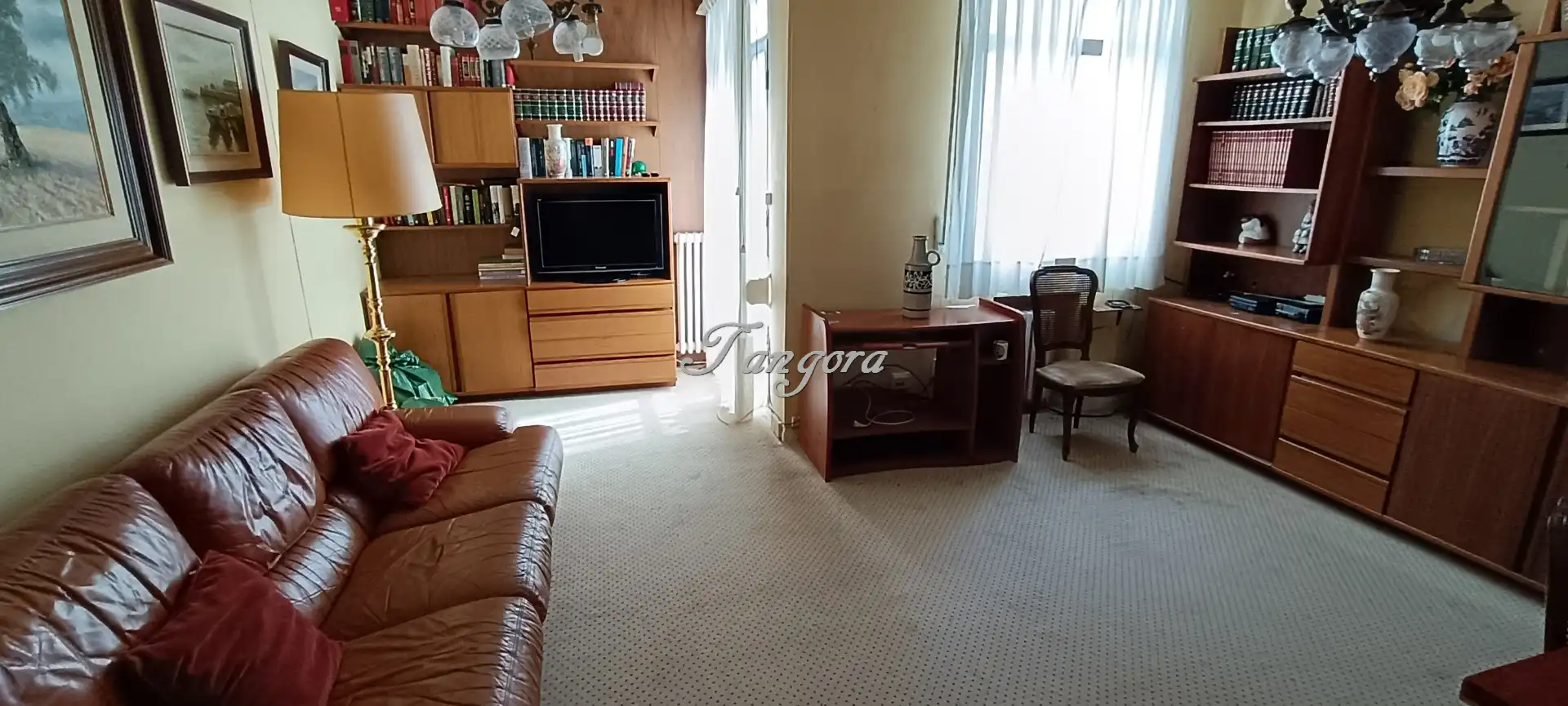 Sala de estar de Piso en venta en Bilbao  con Calefacción, Parquet y Horno