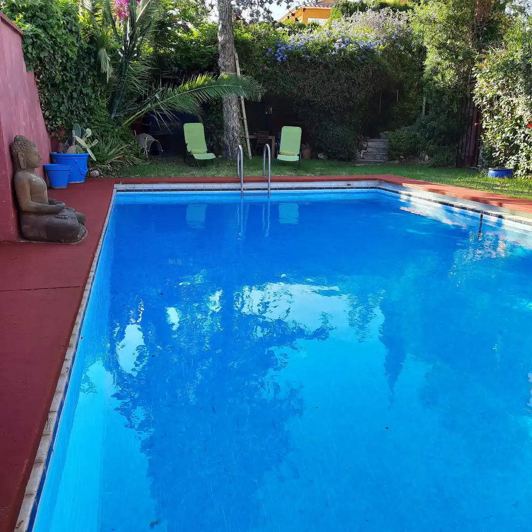 Piscina de Casa o xalet en venda en San Antonio de Benagéber amb Aire condicionat, Calefacció i Jardí privat