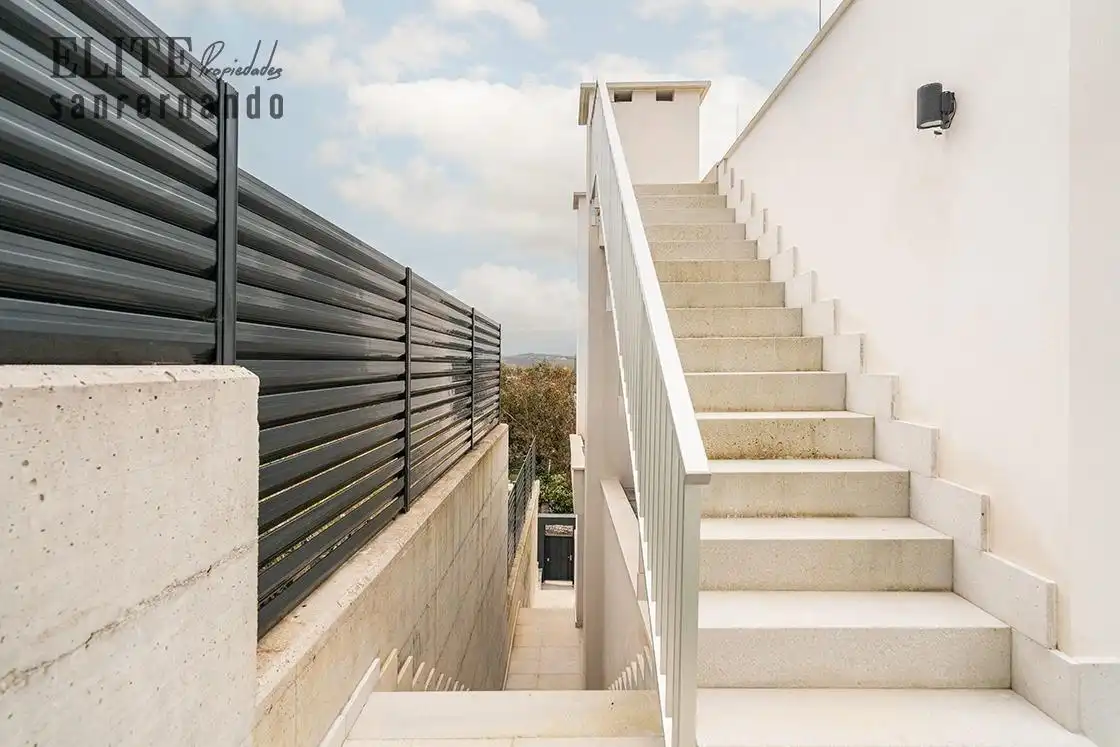 Terraza de Casa o chalet en venta en Suances con Calefacción, Jardín privado y Piscina
