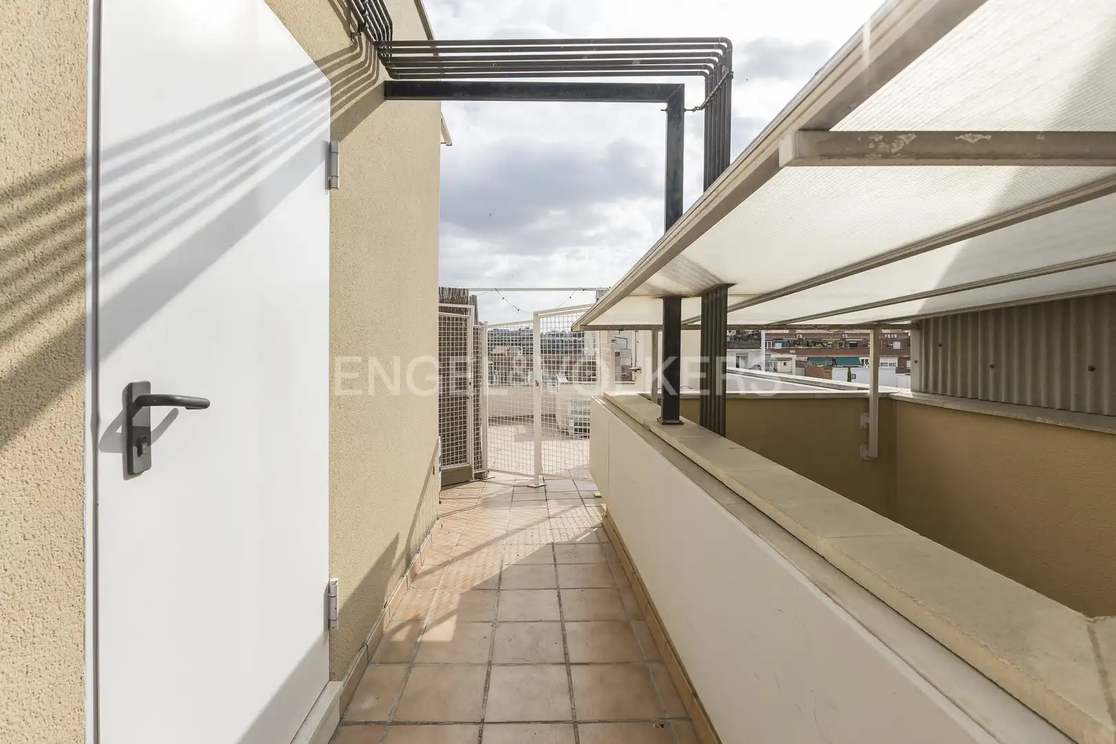 Balcony of Flat for rent in Barcelona  with Air Conditioner, Heating and Parquet flooring