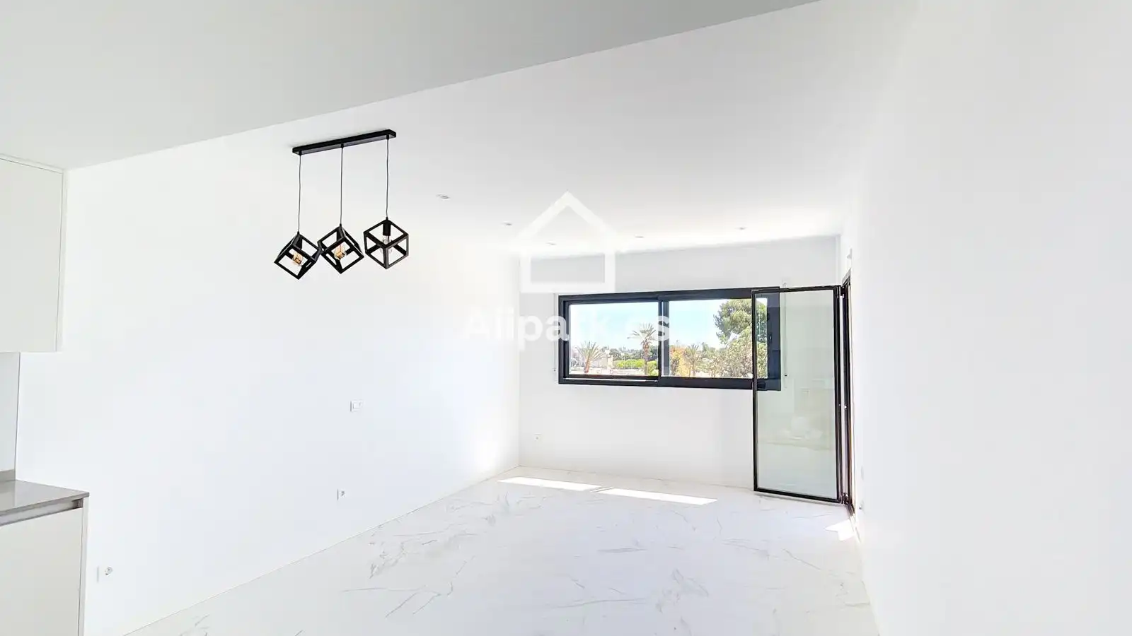 Sala de estar de Piso de alquiler en Sant Joan d'Alacant con Aire acondicionado, Terraza y Trastero