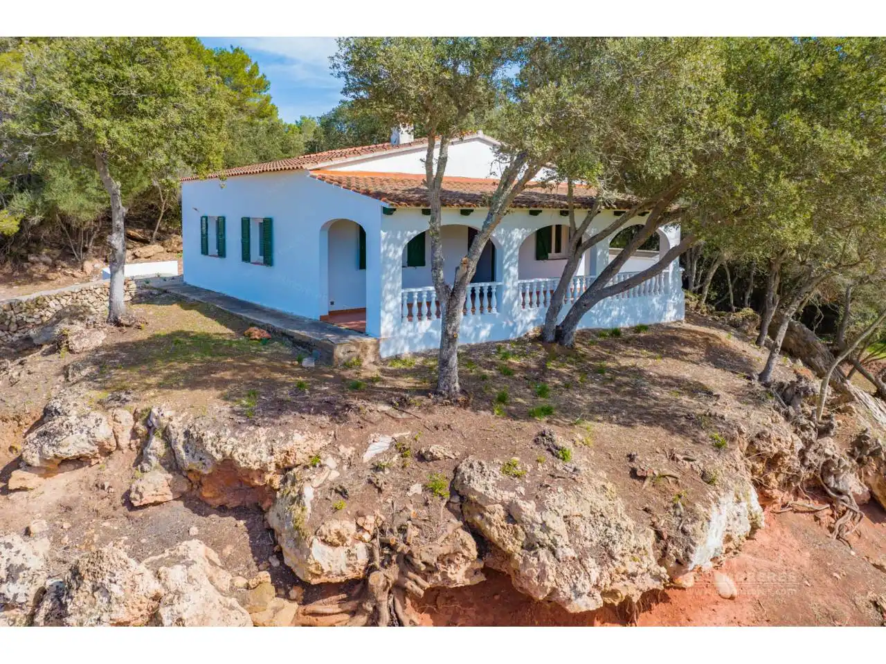 Vista exterior de Finca rústica en venda en Es Mercadal amb Jardí privat i Terrassa