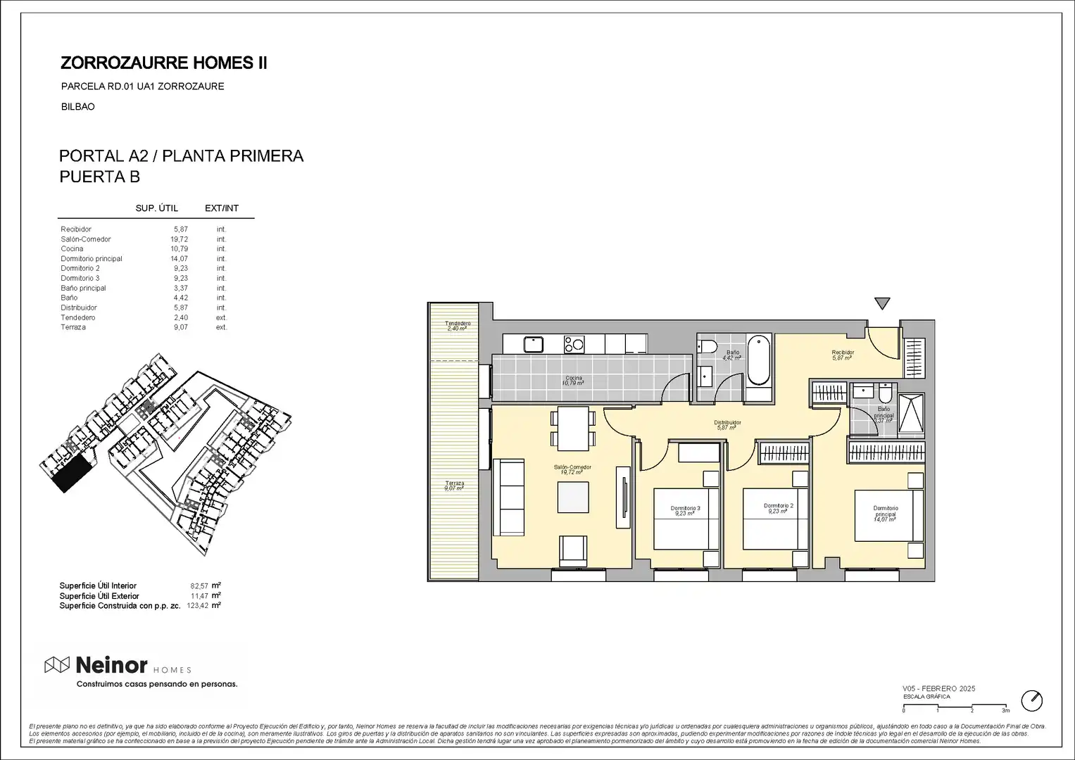 Piso en venta en PROLONGACION SUR ISLA DE ZORROZAURE, -1, San Pedro de Deusto - La Ribera