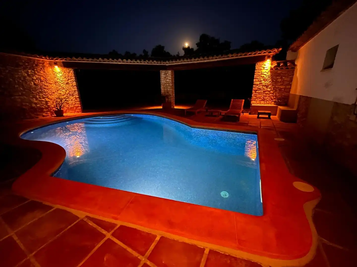 Piscina de Finca rústica en venda en El Vendrell amb Aire condicionat, Jardí privat i Piscina