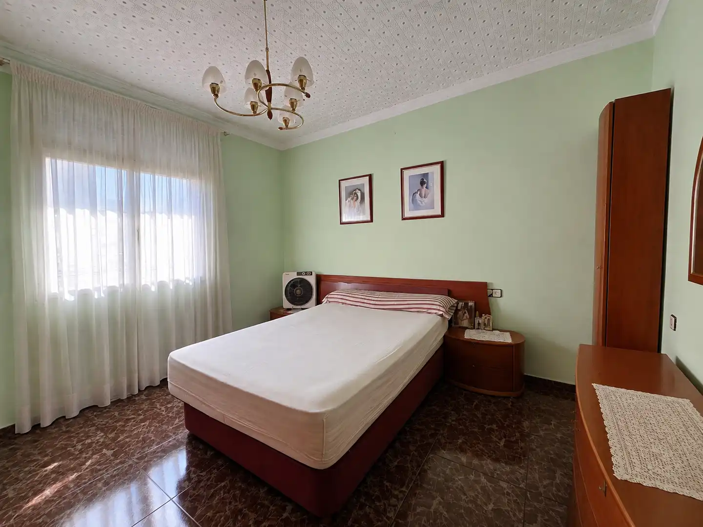 Bedroom of Flat for sale in Sabadell  with Heating, Furnished and Oven