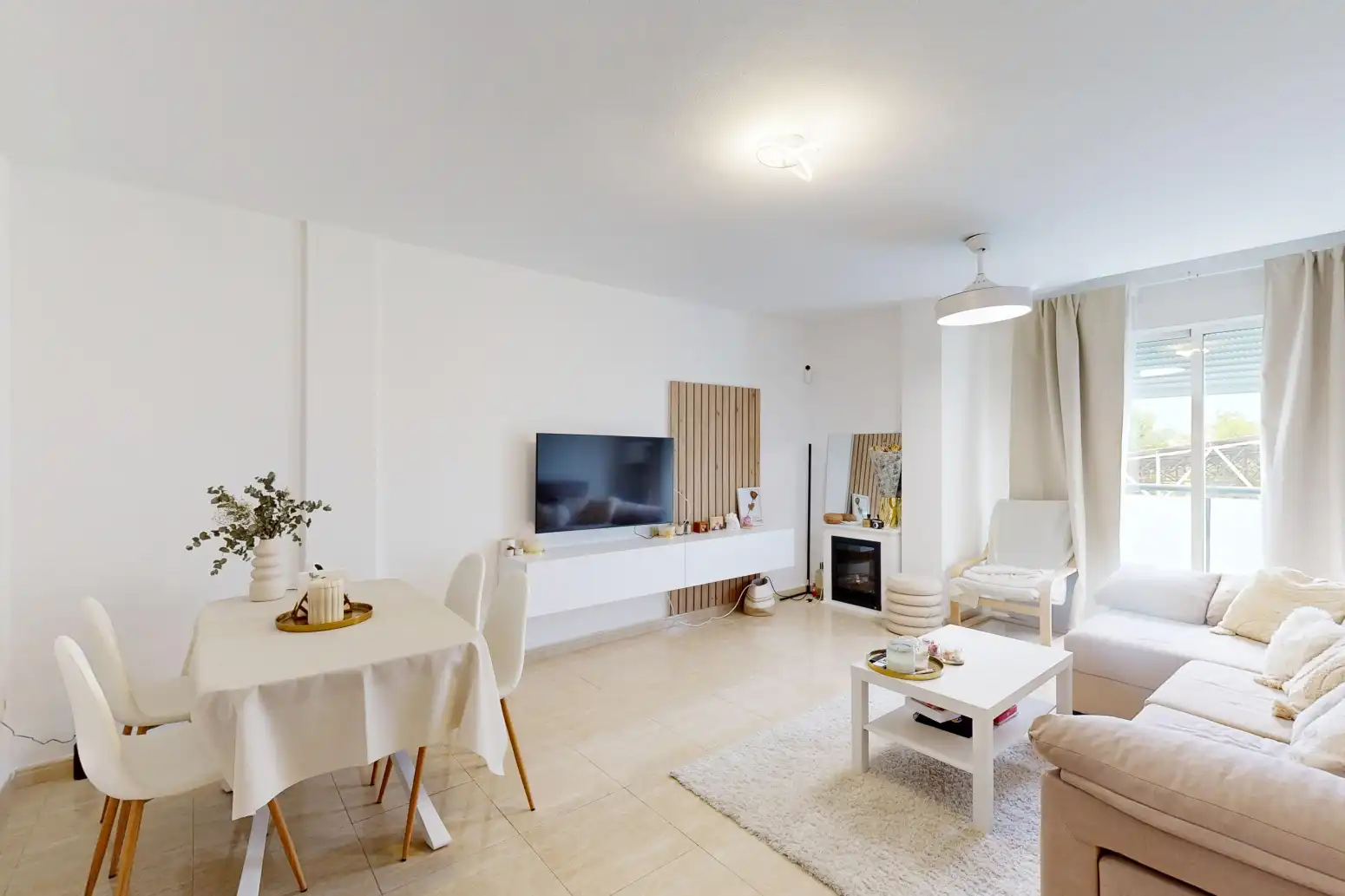 Sala de estar de Piso en venta en Ceutí con Calefacción y Trastero