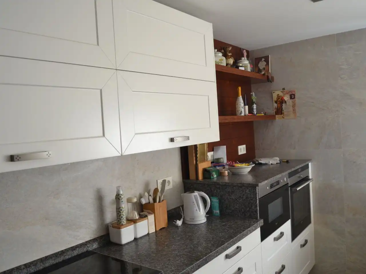 Cuina de Casa adosada en venda en Sariegos amb Terrassa i Balcó