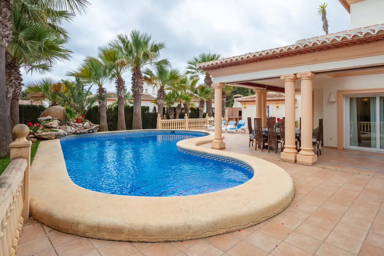 Swimming pool of Houses for sale in Jávea / Xàbia  with Air Conditioner, Private garden and Terrace