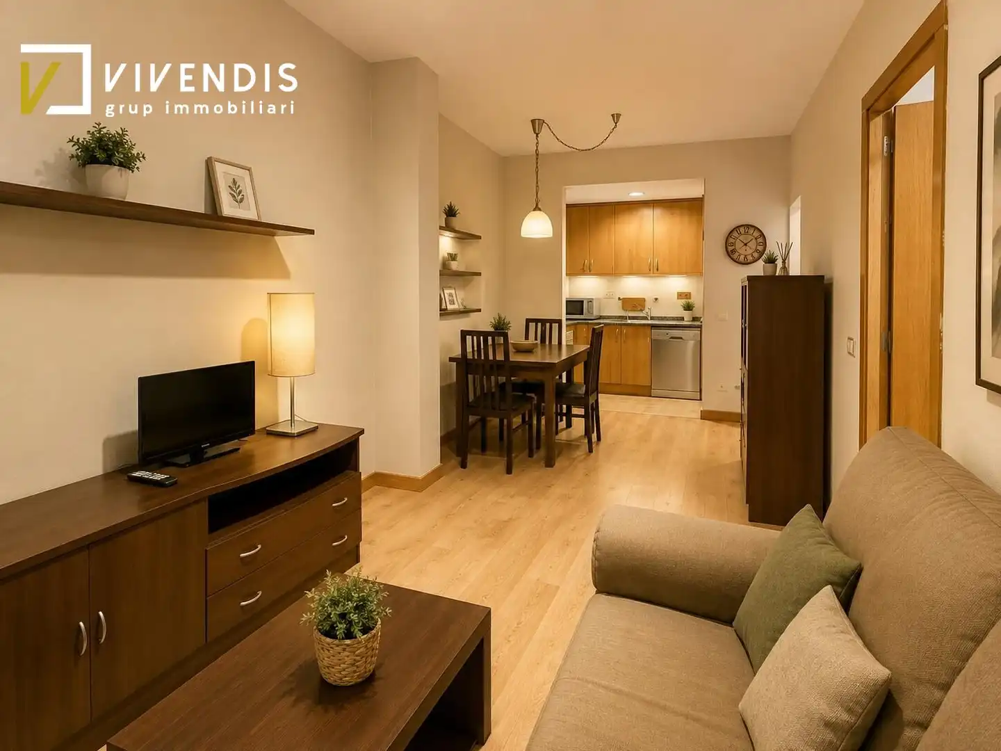 Sala de estar de Piso en venta en Lleida con Calefacción, Parquet y Trastero