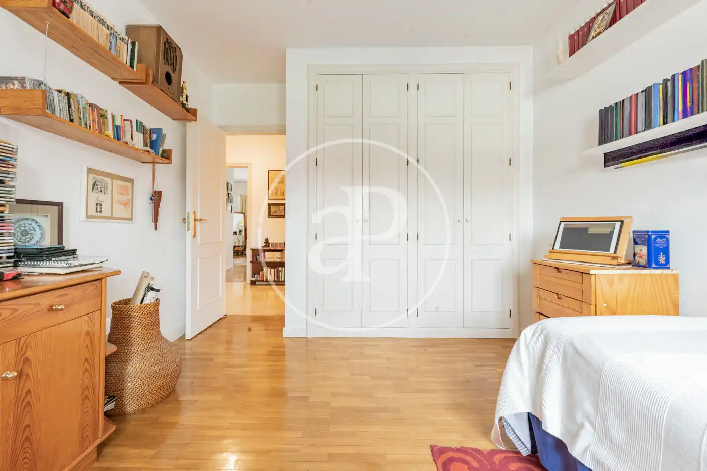 Bedroom of Detached homes for sale in Madrid  with Air Conditioner, Heating and Private garden