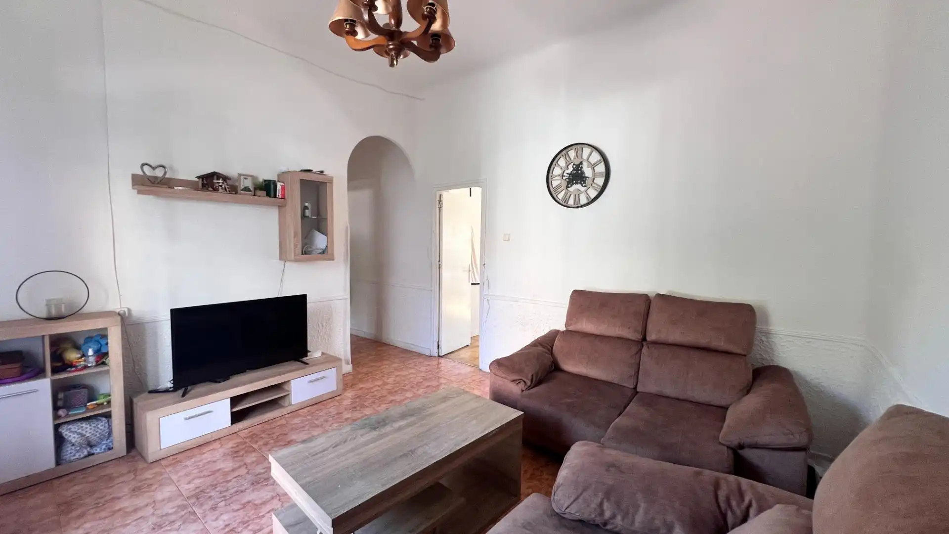 Sala de estar de Piso en venta en Murcia con Balcón