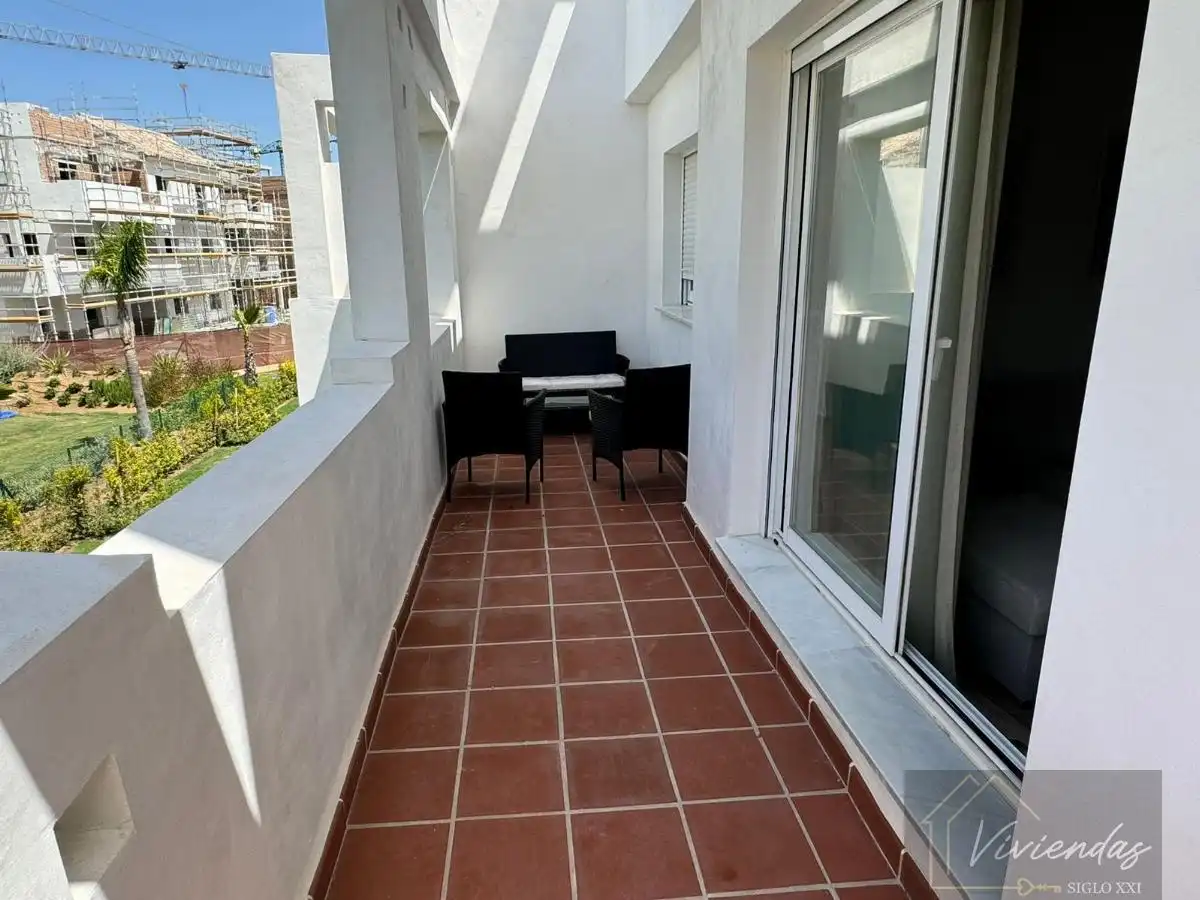 Terraza de Piso de alquiler en Chipiona con Aire acondicionado, Terraza y Amueblado