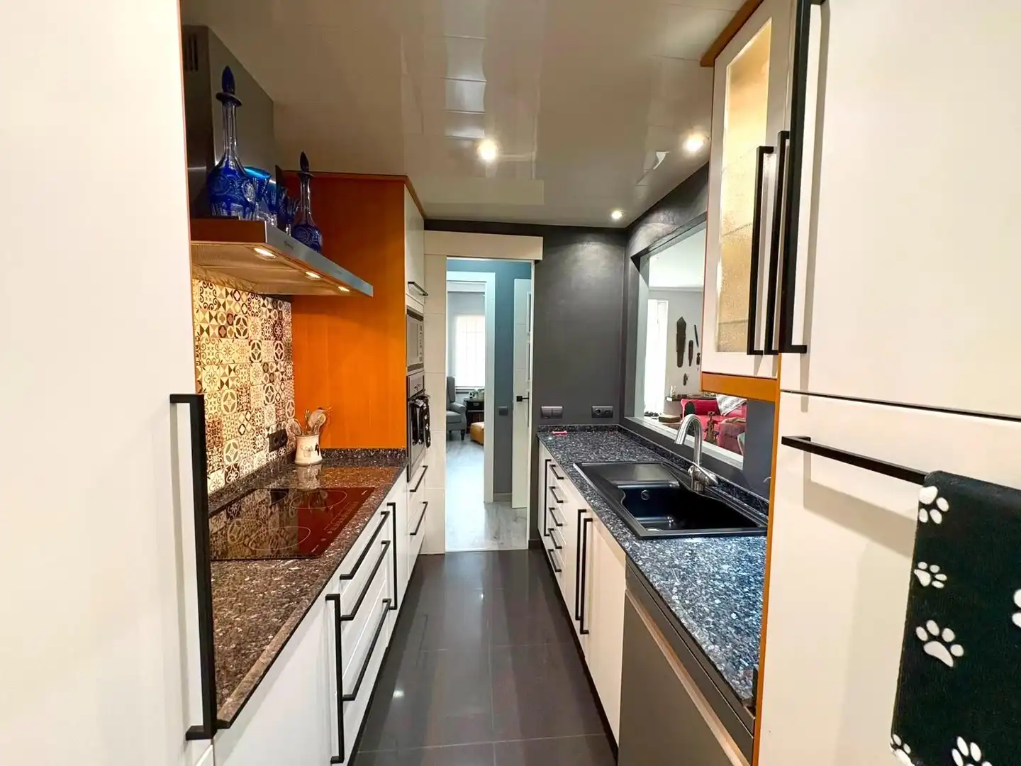 Cocina de Piso en venta en Barcelona con Aire acondicionado, Parquet y Balcón