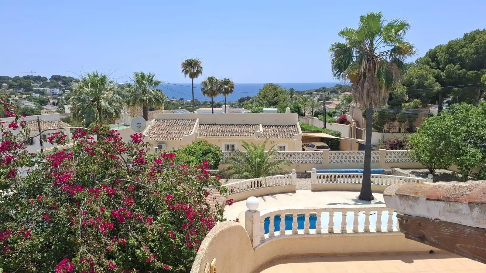 Vista exterior de Casa o xalet en venda en Benissa amb Aire condicionat, Calefacció i Jardí privat