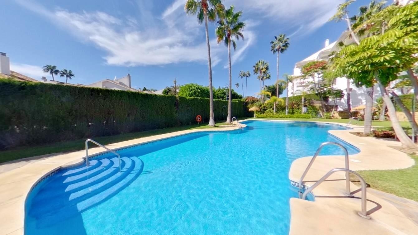 Garden of Flat for sale in Marbella  with Air Conditioner, Private garden and Terrace
