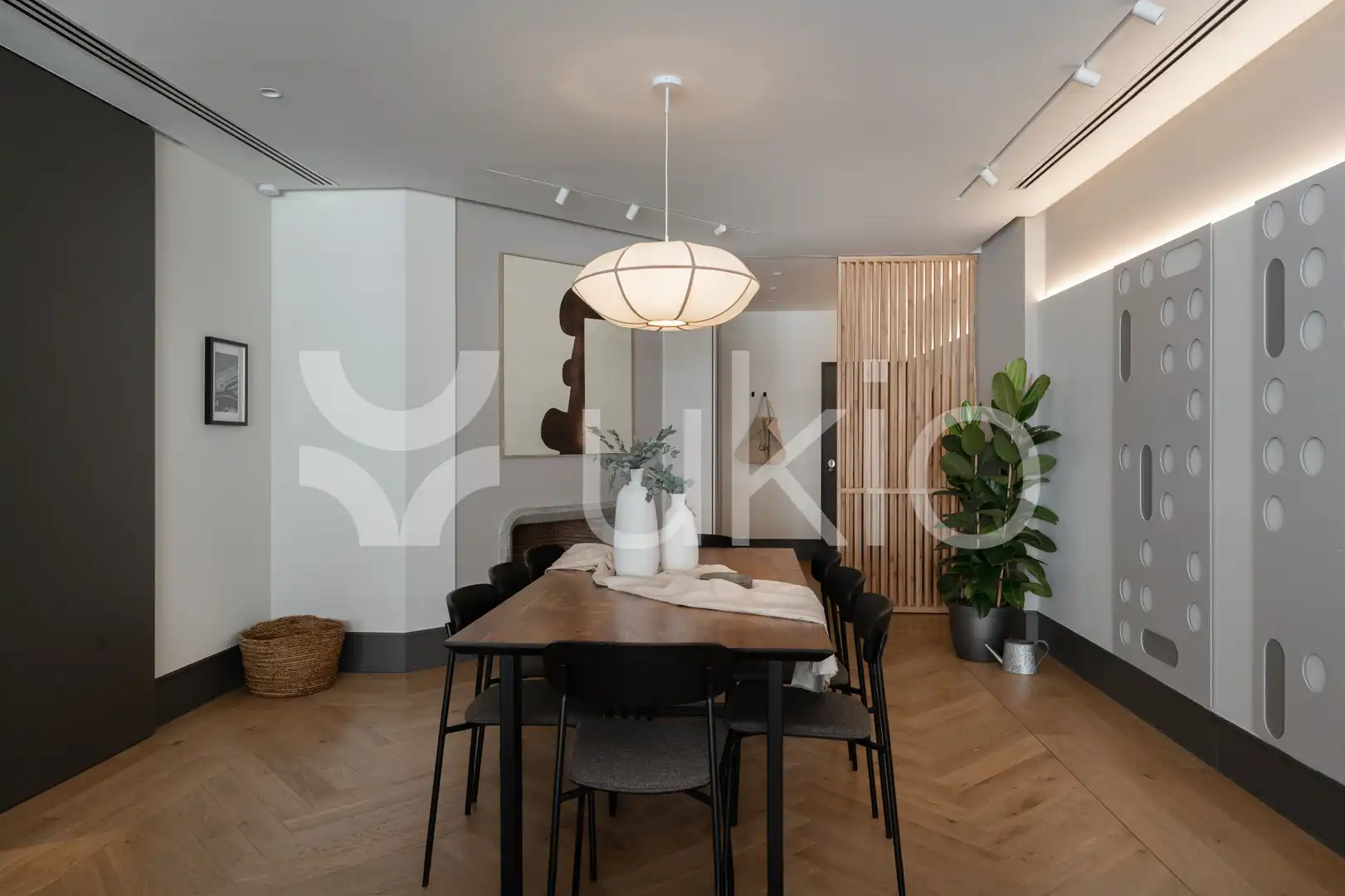 Dining room of Apartments for rent in Madrid  with Air Conditioner, Heating and Terrace