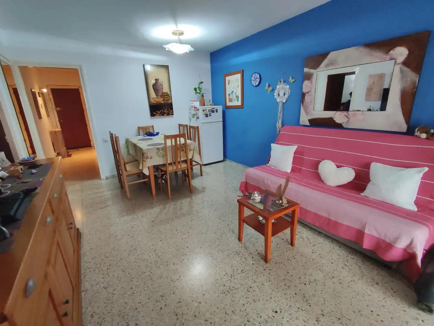 Sala de estar de Apartamento en venta en Lloret de Mar con Terraza y Amueblado