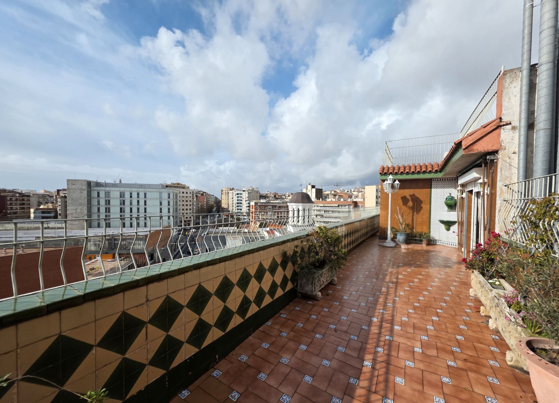 Terrasse von Dachboden zum Verkauf in  Barcelona Capital mit Klimaanlage und Terrasse