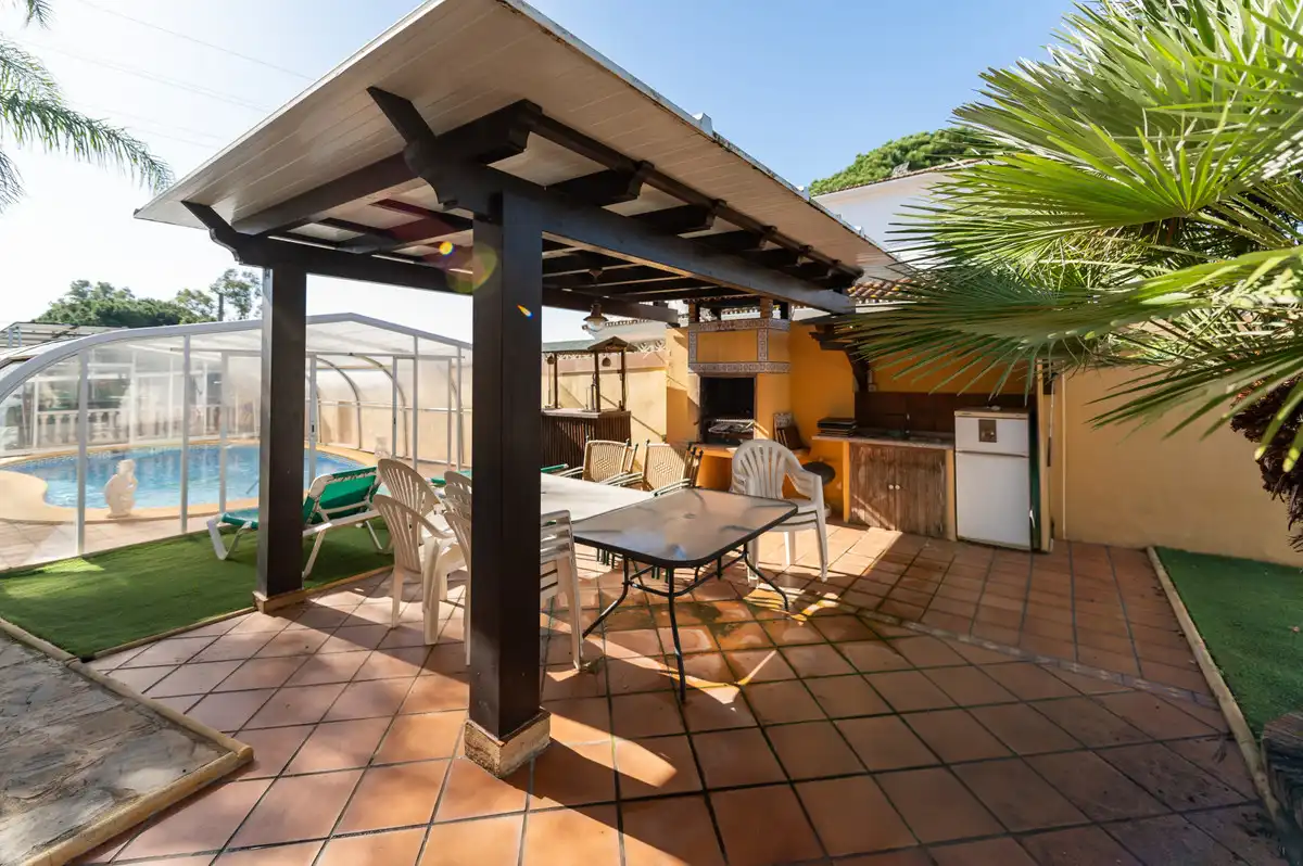 Terraza de Casa adosada en venta en Marbella con Aire acondicionado y Terraza