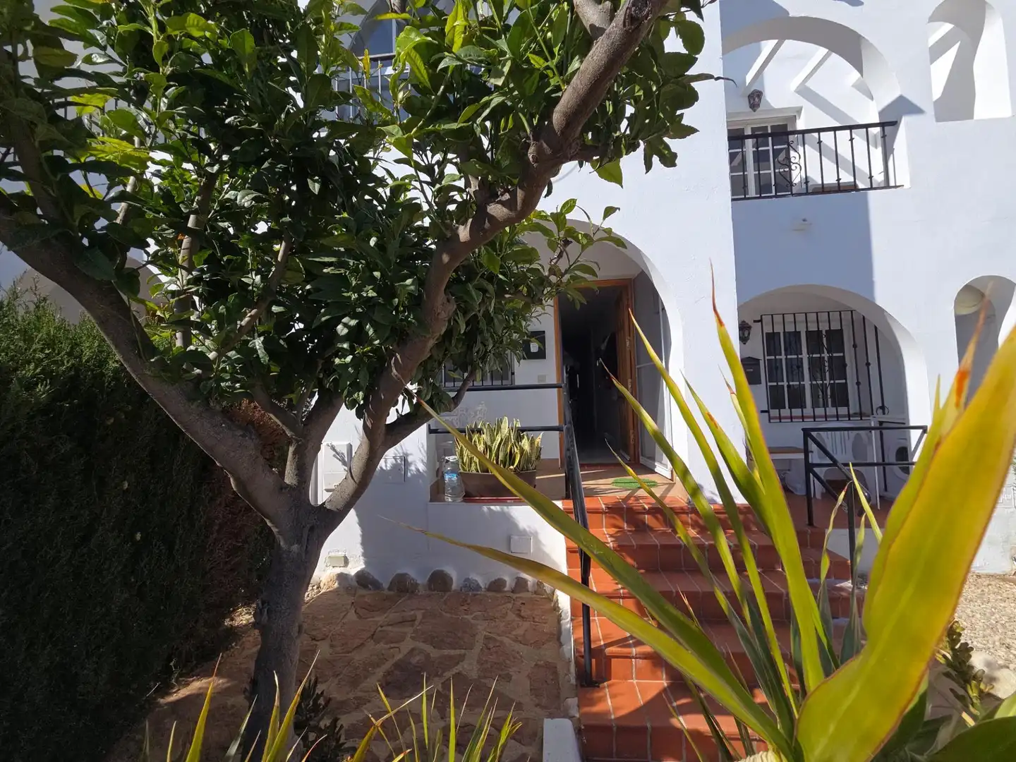 Jardí de Dúplex en venda en Mojácar amb Aire condicionat, Calefacció i Jardí privat