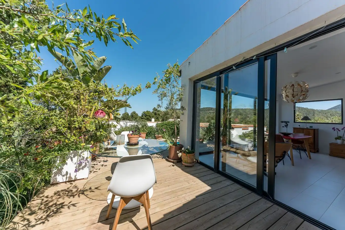 Terraza de Casa o chalet en venta en Sant Josep de sa Talaia con Aire acondicionado, Calefacción y Jardín privado
