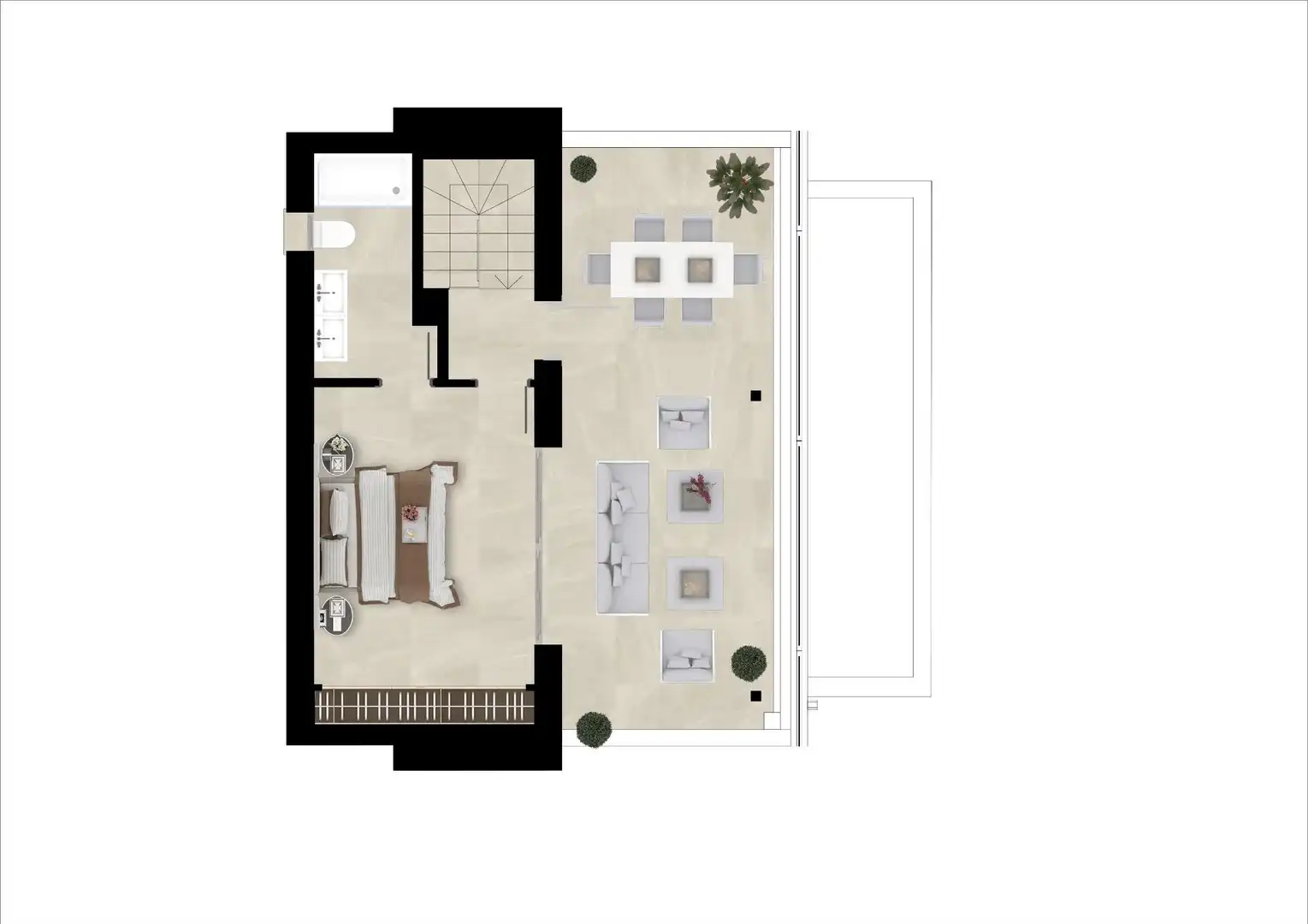 Apartamento en venta en Mijas con Calefacción, Jardín privado y Terraza