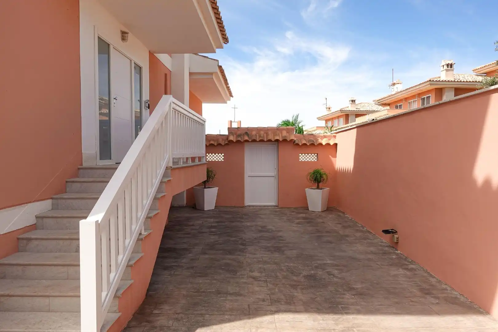 Terrace of Houses for sale in La Manga del Mar Menor  with Air Conditioner, Heating and Private garden