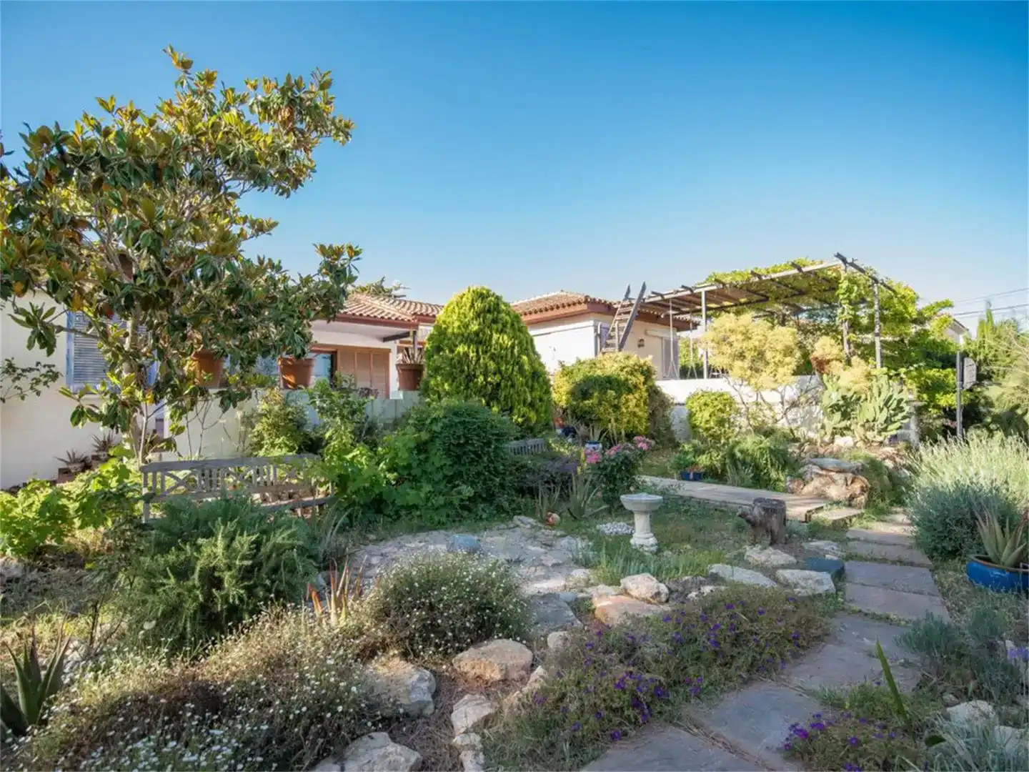 Jardí de Casa o xalet en venda en El Vendrell amb Piscina